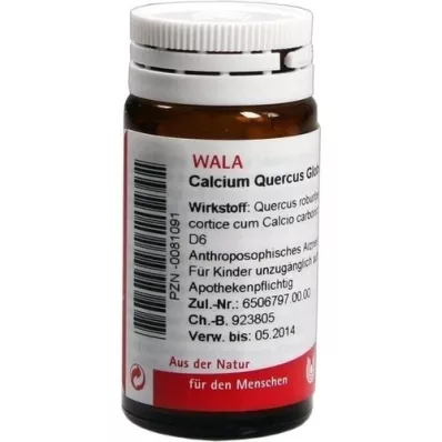CALCIUM QUERCUS Globo velati, 20 g CALCIUM QUERCUS Globo velati, 20 g