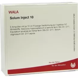 SOLUM Injetar 10 ampolas, 5X10 ml