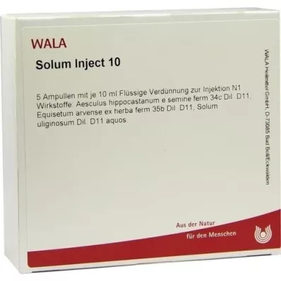 SOLUM Injetar 10 ampolas, 5X10 ml