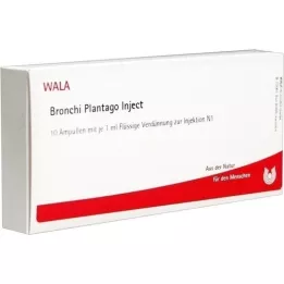 BRONCHI PLANTAGO Injetar ampolas, 10X1 ml