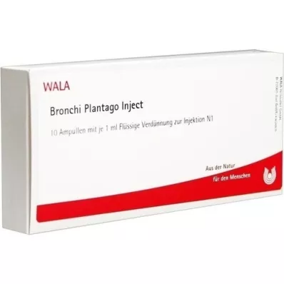 BRONCHI PLANTAGO Injetar ampolas, 10X1 ml BRONCHI PLANTAGO Injetar ampolas, 10X1 ml