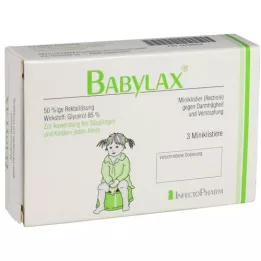 BABYLAX Enema, 3 peças