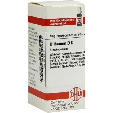 OLIBANUM D 8 glóbulos, 10 g OLIBANUM D 8 glóbulos, 10 g