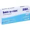 BEN-U-RON supositórios de 250 mg, 10 unidades