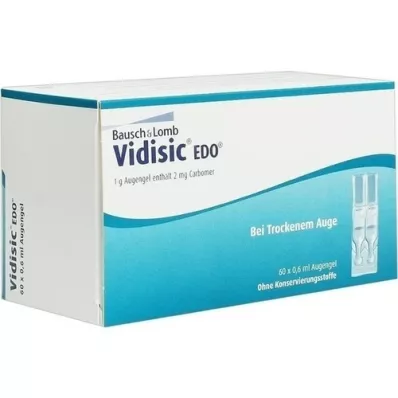 VIDISIC EDO Gel para os olhos, 60X0,6 ml VIDISIC EDO Gel para os olhos, 60X0,6 ml