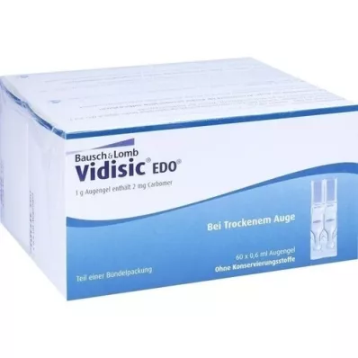 VIDISIC EDO Gel para os olhos, 120X0,6 ml