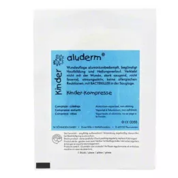 Compressa infantil Aluderm 4 x 6 cm, 1 peça