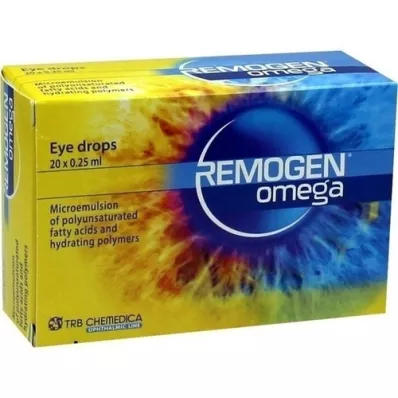 REMOGEN Colírio Ômega, 20X0,25 ml REMOGEN Colírio Ômega, 20X0,25 ml