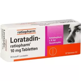 LORATADIN-comprimidos de ratiopharm 10 mg, 20 unidades