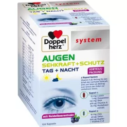 DOPPELHERZ Cápsulas de visão ocular + sistema de proteção, 120 peças