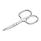 Tesoura de bebê Apoline 8 cm cromada (1 peça)