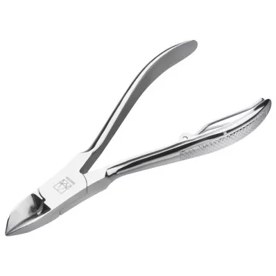 Alicate de pregos Apoline com mola de arame 10 cm cromado, 1 peça