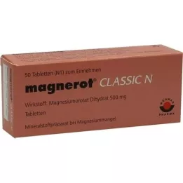 MAGNEROT CLASSIC N comprimidos, 50 unidades