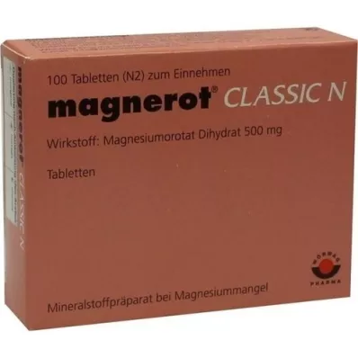 MAGNEROT CLASSIC N comprimidos, 100 unidades