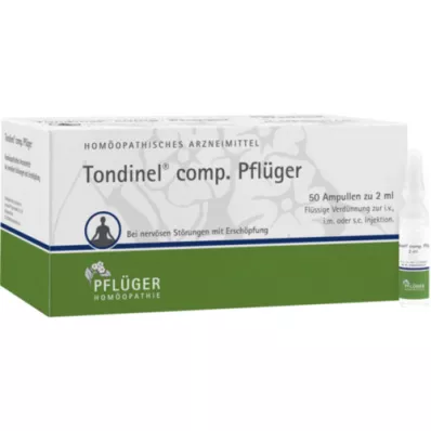 TONDINEL ampolas comp.Pflueger, 50 unid