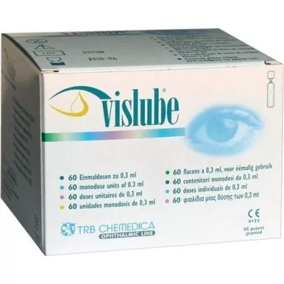 VISLUBE Doses únicas, 60X0,3 ml VISLUBE Doses únicas, 60X0,3 ml
