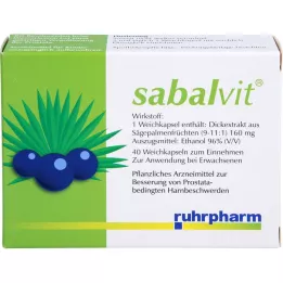 SABALVIT Cápsulas, 40 unidades