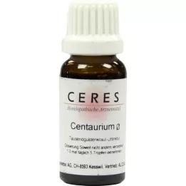 CERES Tintura mãe Centaurium, 20 ml