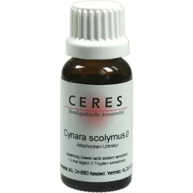 CERES Tintura mãe de Cynara scolymus, 20 ml CERES Tintura mãe de Cynara scolymus, 20 ml