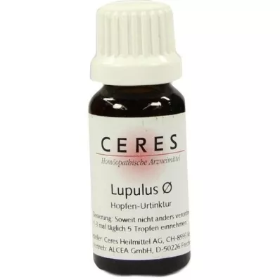 CERES Tintura mãe de Lúpulo, 20 ml CERES Tintura mãe de Lúpulo, 20 ml