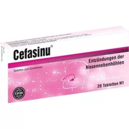 CEFASINU Comprimidos, 20 unidades