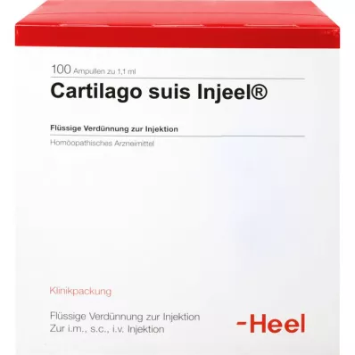 CARTILAGO ampolas suis Injeel, 100 unidades CARTILAGO ampolas suis Injeel, 100 unidades