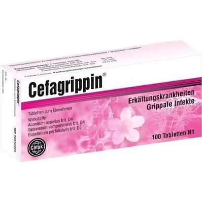 CEFAGRIPPIN Comprimidos, 100 unidades