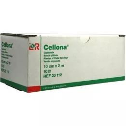CELLONA Bandagens de gesso 10 cmx2 m, 10 peças
