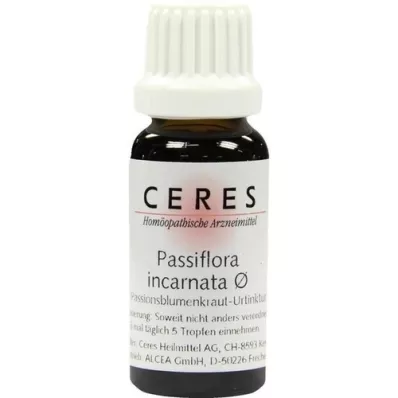 CERES Tintura mãe de Passiflora incarnata, 20 ml CERES Tintura mãe de Passiflora incarnata, 20 ml