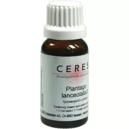 CERES Tintura mãe de Plantago lanceolata, 20 ml