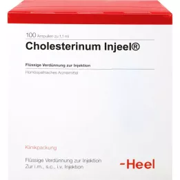CHOLESTERINUM INJEEL Ampolas, 100 unidades