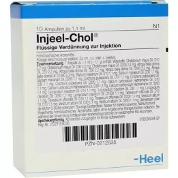 INJEEL Ampolas de Chol, 10 unidades