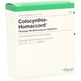 COLOCYNTHIS HOMACCORD Ampolas, 10 unidades