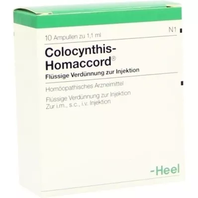 COLOCYNTHIS HOMACCORD Ampolas, 10 unidades