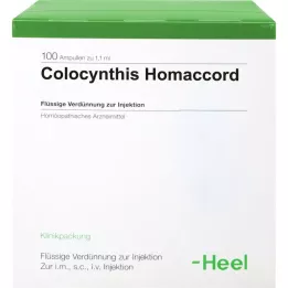 COLOCYNTHIS HOMACCORD Ampolas, 100 unidades