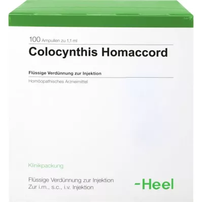 COLOCYNTHIS HOMACCORD Ampolas, 100 unidades COLOCYNTHIS HOMACCORD Ampolas, 100 unidades
