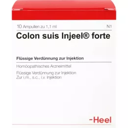 COLON SUIS Ampolas Injeel forte, 10 unid