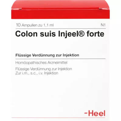 COLON SUIS Ampolas Injeel forte, 10 unid COLON SUIS Ampolas Injeel forte, 10 unid