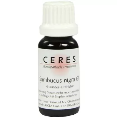 CERES Tintura mãe de Sambucus nigra, 20 ml CERES Tintura mãe de Sambucus nigra, 20 ml