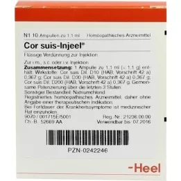 COR SUIS Ampolas Injeel, 10 unidades