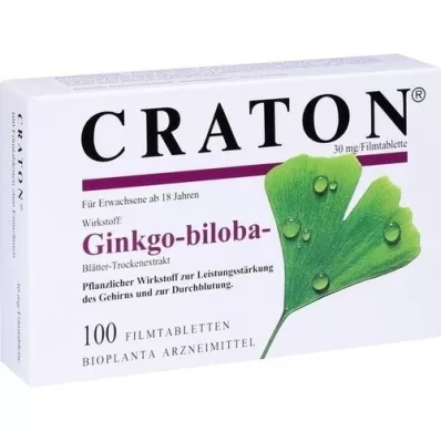 CRATON Comprimidos revestidos por película, 100 unidades