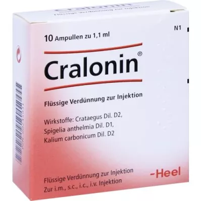 CRALONIN Ampolas, 10 unidades CRALONIN Ampolas, 10 unidades
