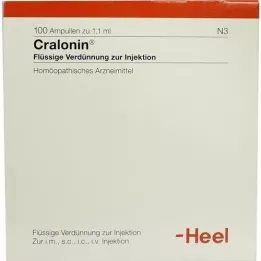 CRALONIN Ampolas, 100 unidades