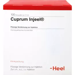 CUPRUM INJEEL Ampolas, 100 unidades