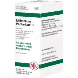 MILLEFOLIUM PENTARKAN Comprimidos S, 200 unidades