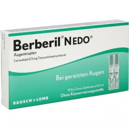 BERBERIL N EDO colírio, 10X0,5 ml