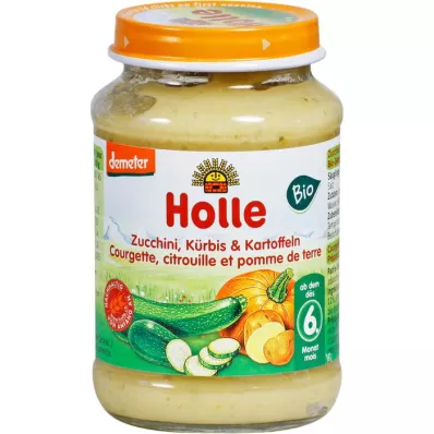 HOLLE Abobrinha e abóbora com batata, 190 g HOLLE Abobrinha e abóbora com batata, 190 g