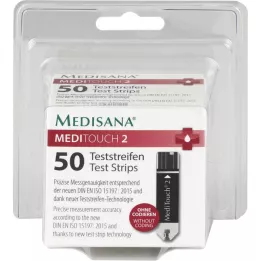 MEDISANA Tiras de teste Meditouch 2, 2x25 unidades