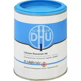BIOCHEMIE DHU 1 comprimido de cálcio fluoratum D 6, 1000 peças