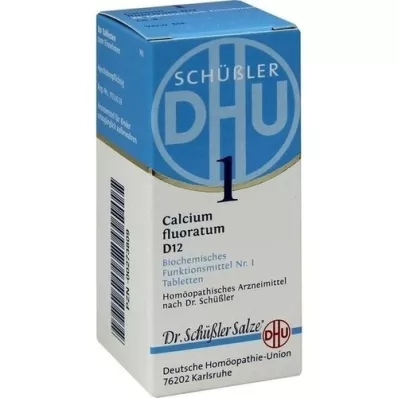 BIOCHEMIE DHU 1 comprimido de fluorato de cálcio D 12, 80 unidades